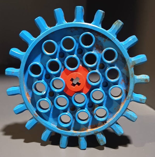 Blue gear