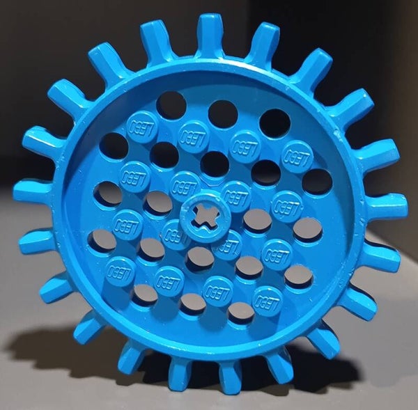 Blue gear