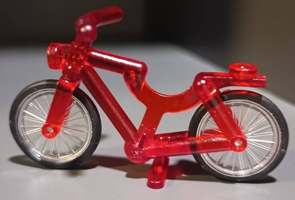 Trans red bike