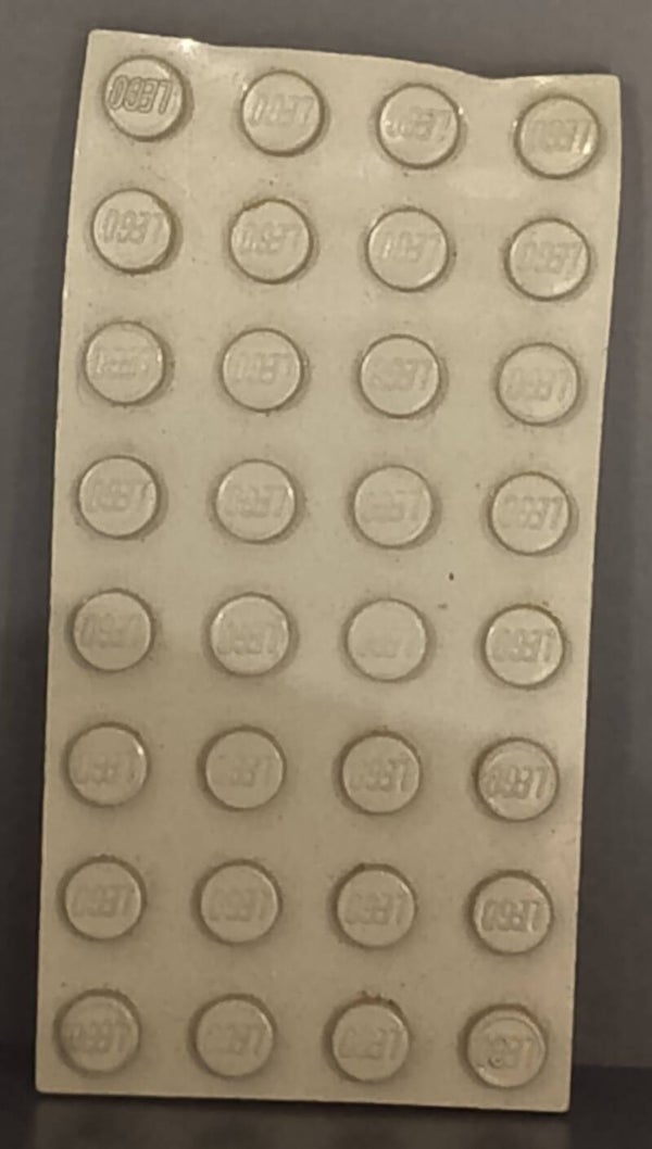 4x8 light grey plate factory error