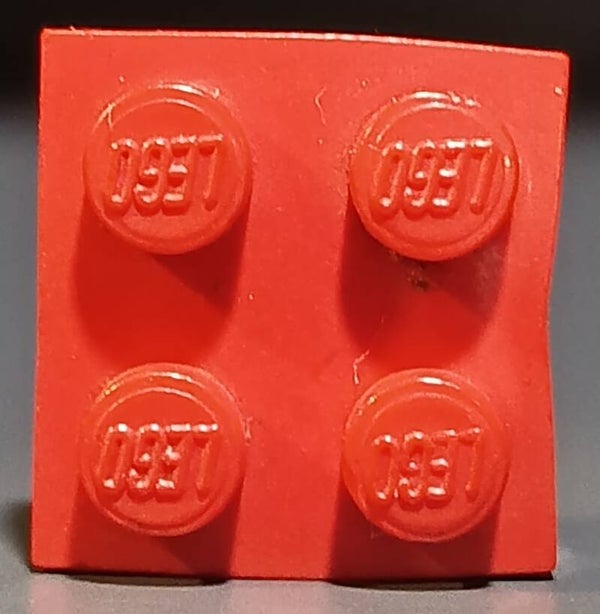 2x2 red plate factory error