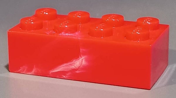 2x8 special red brick marbled