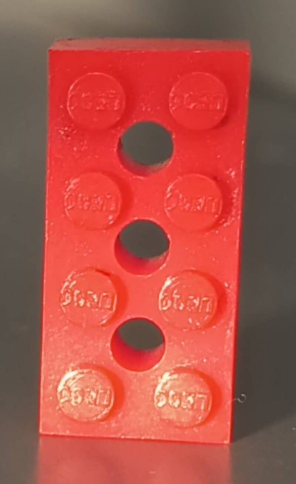2x4 modulex red with holes