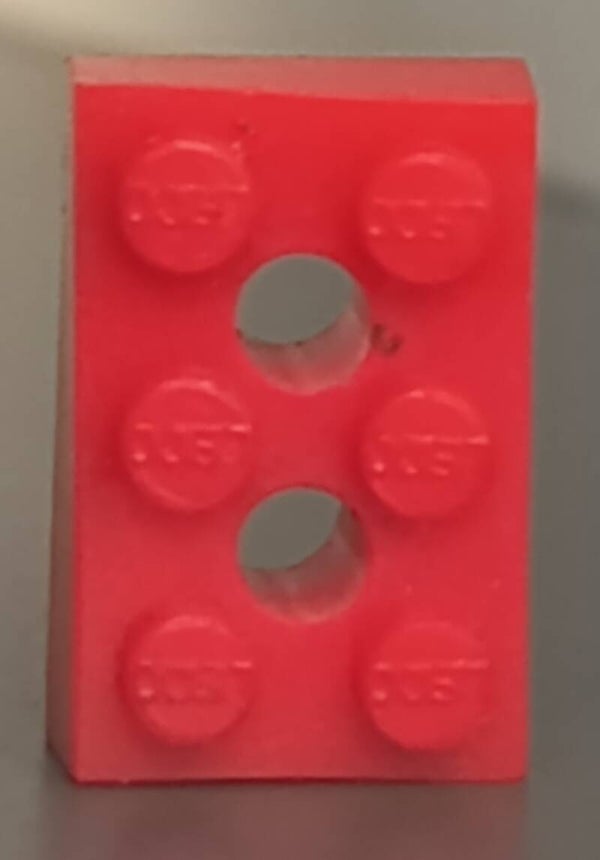 2x3 modulex red with holes