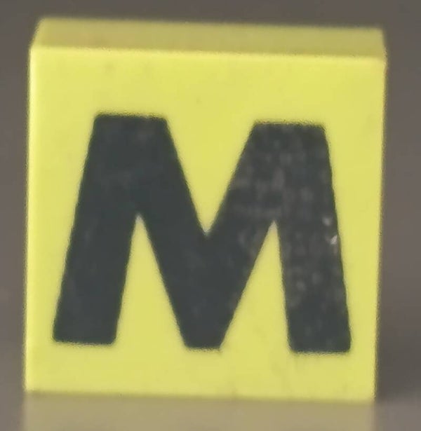 Modulex tile with M