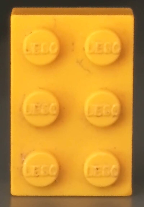 Modulex 2x3 brick yellow