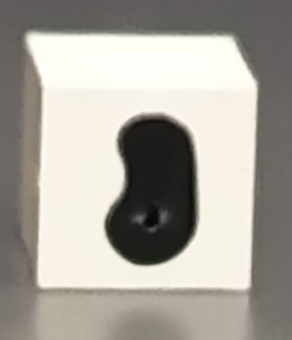 Modulex tile with misprint