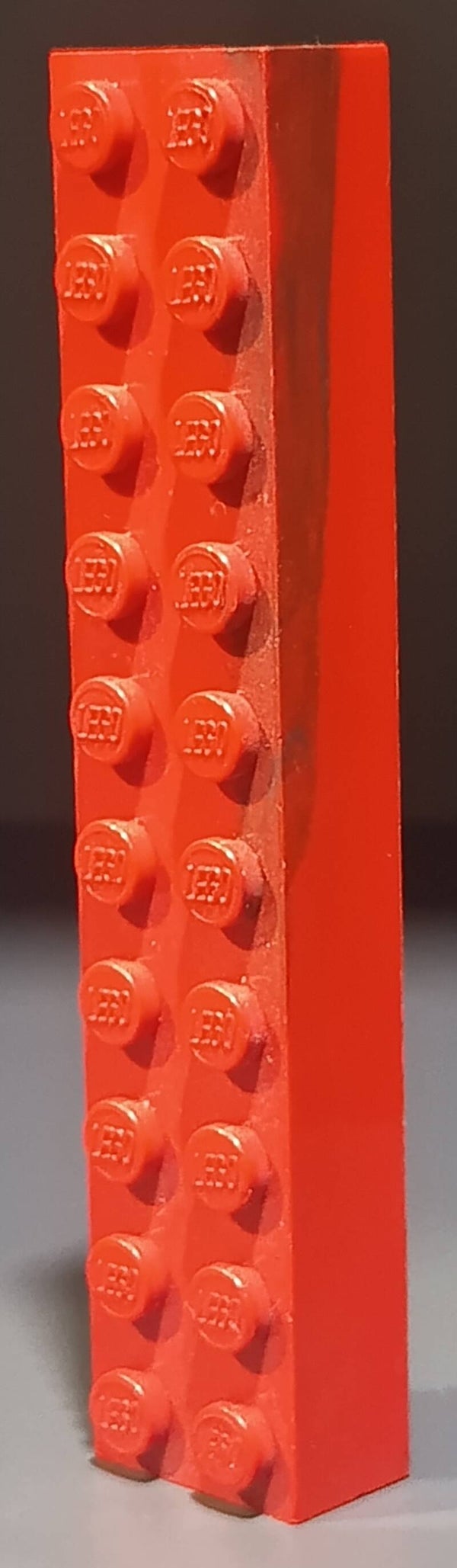 Red 2x10 brick marbled