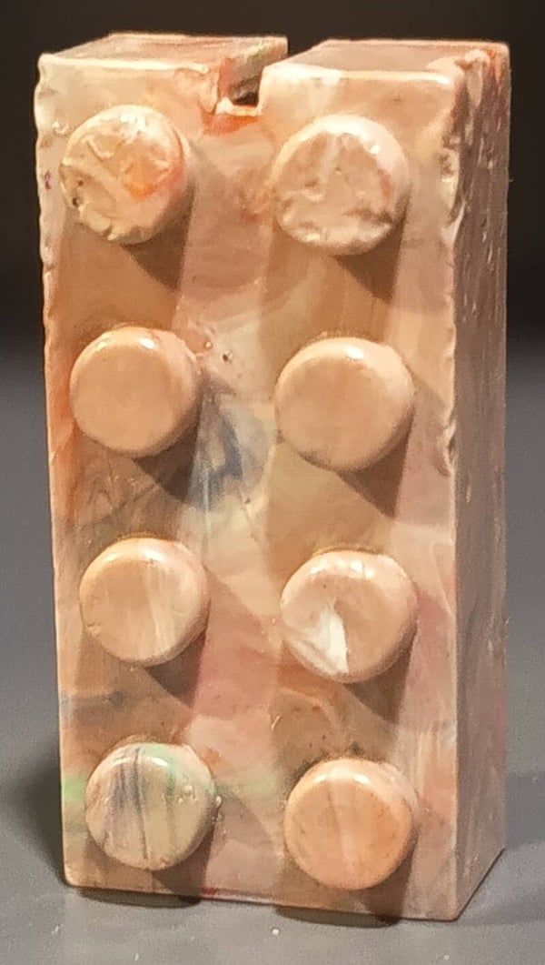 2x4 marbled brick