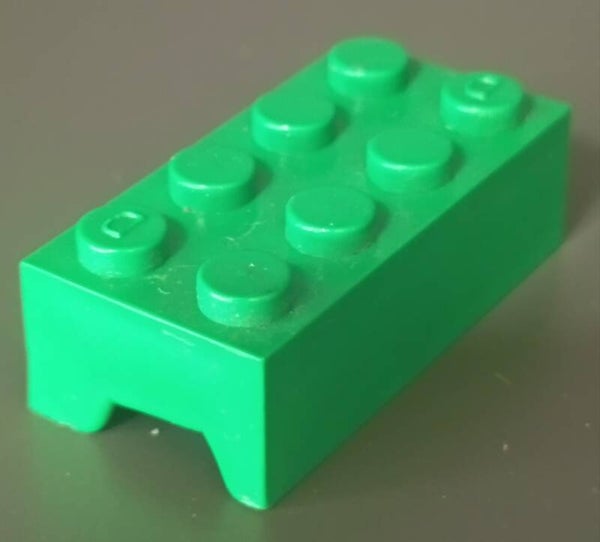 shortshot 2x4 testbrick green