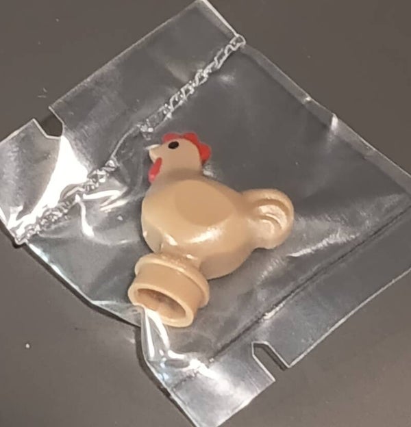 Dark tan chicken