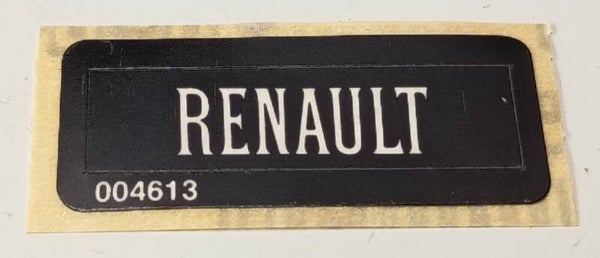 Sticker sheet for Renault 391