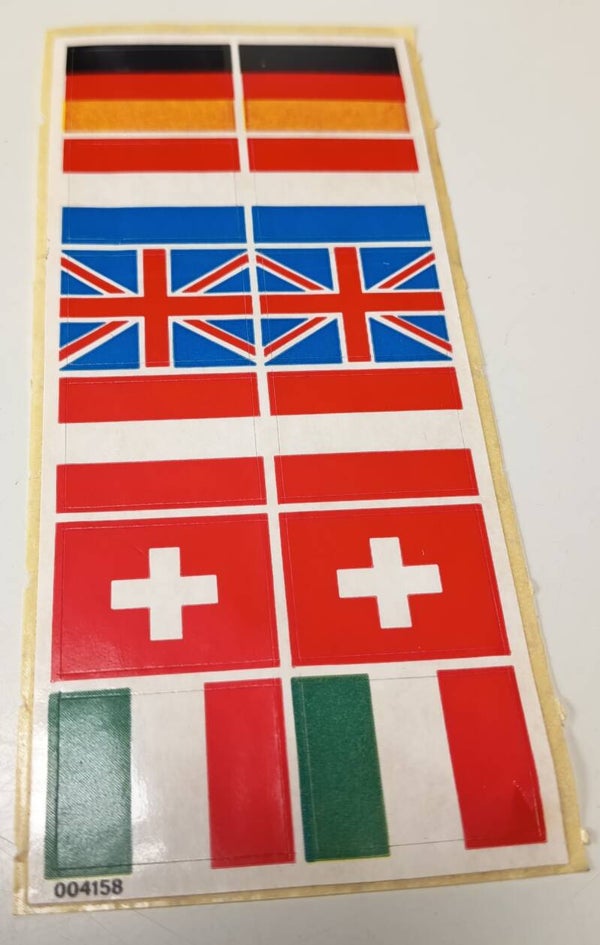 Stickers for flag 004158