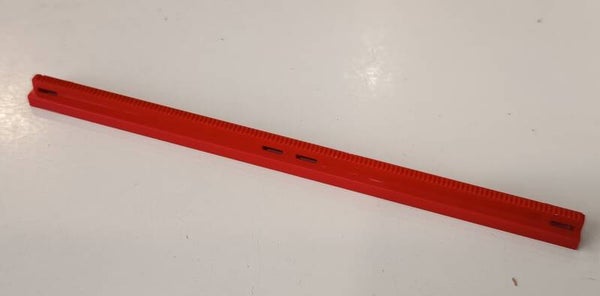Train track straight - red