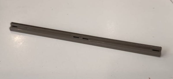 Train track straight - dark grey