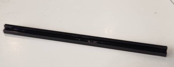 Train track straight - black