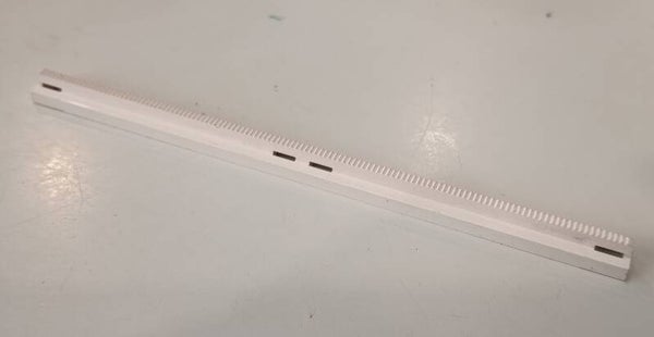 Train track straight - white