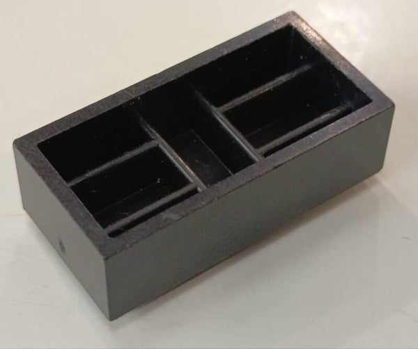 Undrilled wheel holder in black