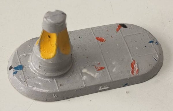 Traffic cone island