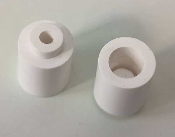 1x1 round white