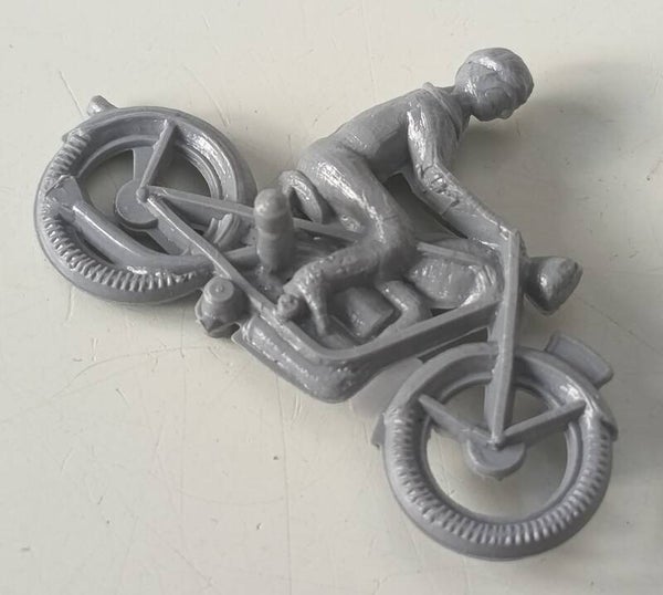 Motorcycle without sidecar