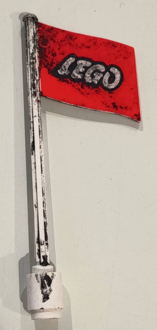 Flag with misprint