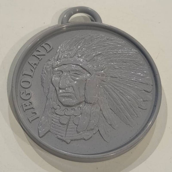 Unpainted medal from Legoland Goldmine