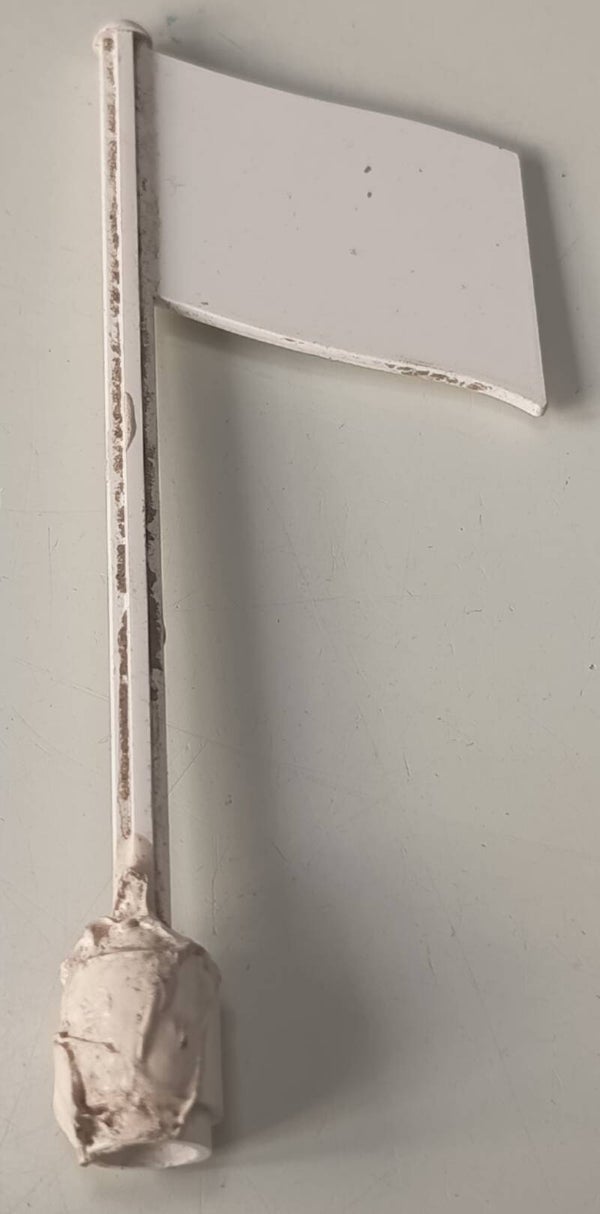 White flag without print