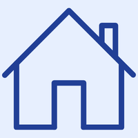 A house outline