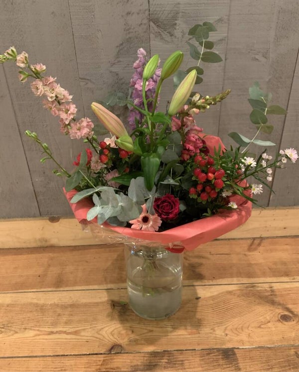 Plukboeket Rood roze