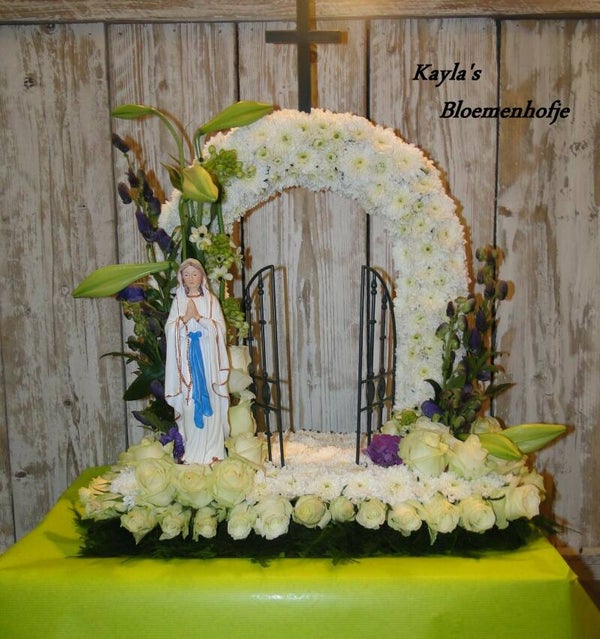 hemelpoort bloemen en kleur na eigen keuze