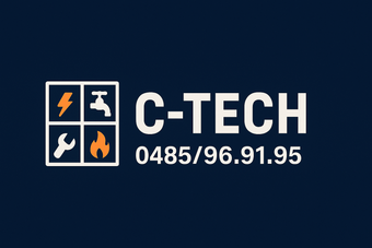 C-tech logo , elektriciteit