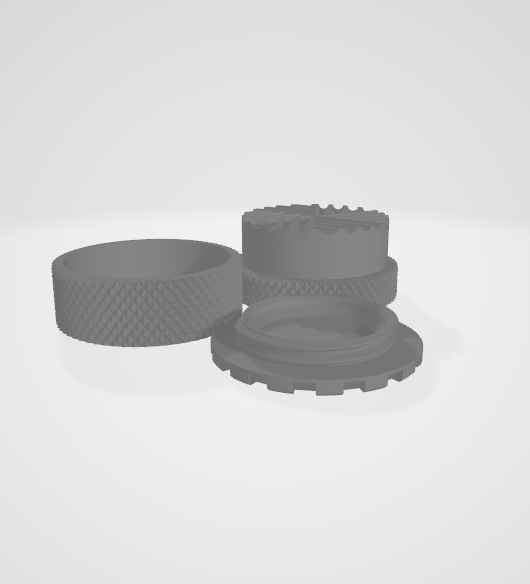 Herb and spice grinder