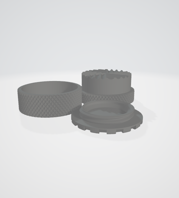 Herb and spice grinder