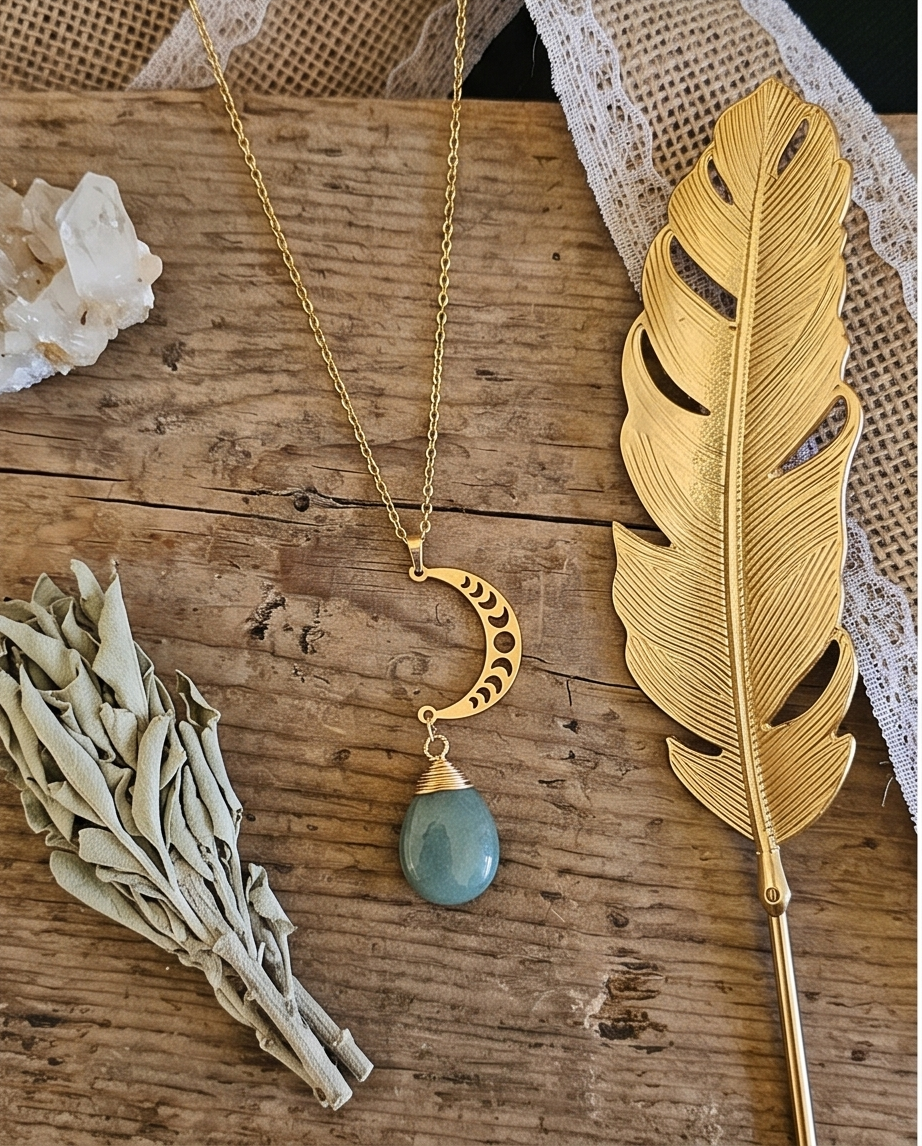 Collier "rêverie romantique"