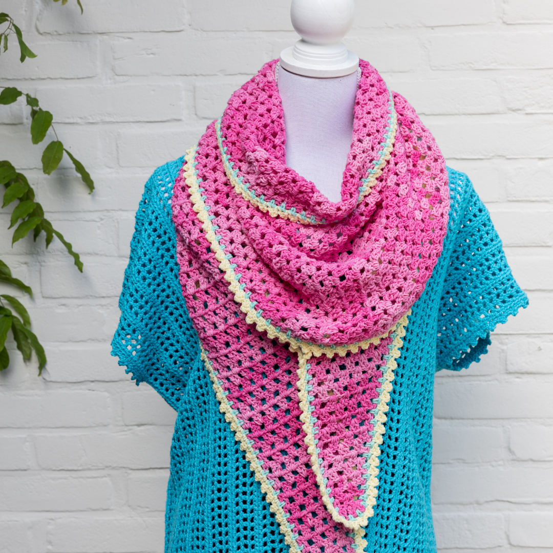 Haakpatroon chunky sjaal