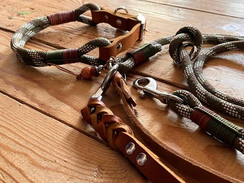 Halsband & Lijn Set BOS