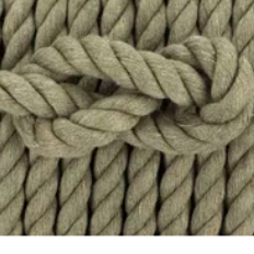 Cotton eco rope/ Olijf 