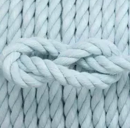 Cotton eco rope/ Baby bleu