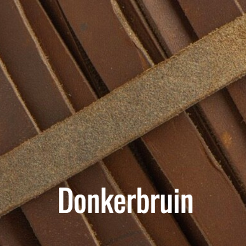 Leer donkerbruin