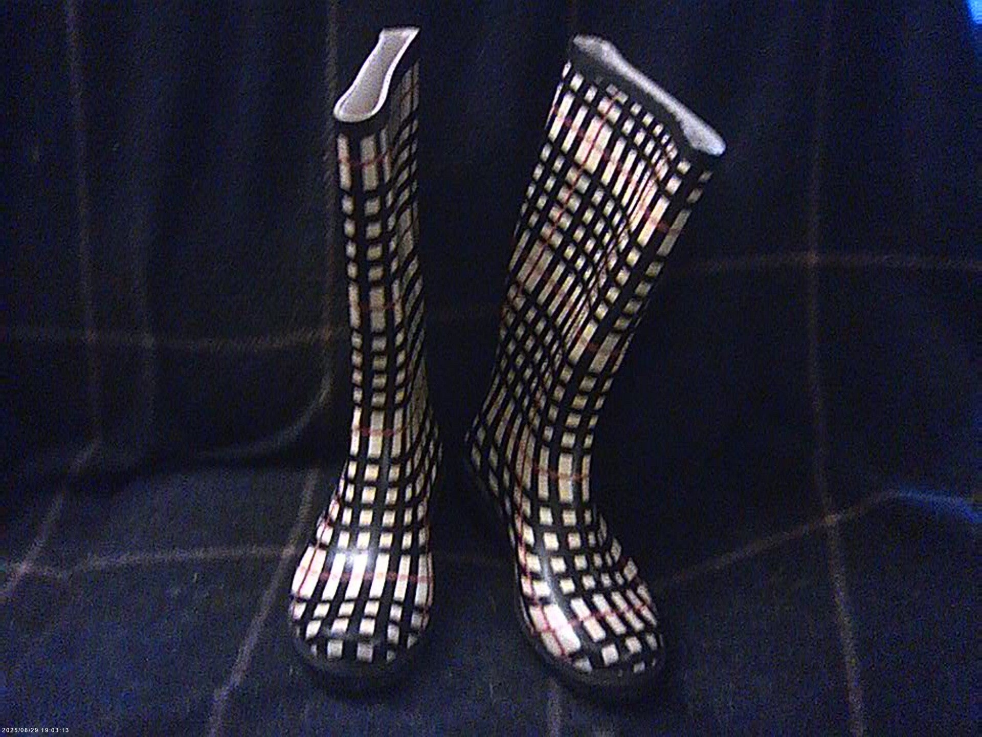 Burberry Check Rain Boots – Iconic Plaid Rubber Wellington  Made in Italy