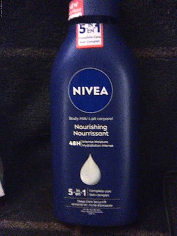 NIVEA Nourishing Body Lotion – 5-in-1 Skin Care  48H Moisture  Pre-Owned with Packaging