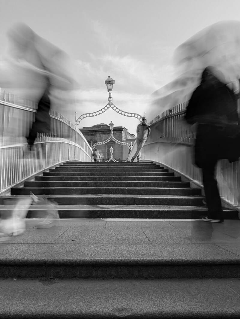 bridging the liffey