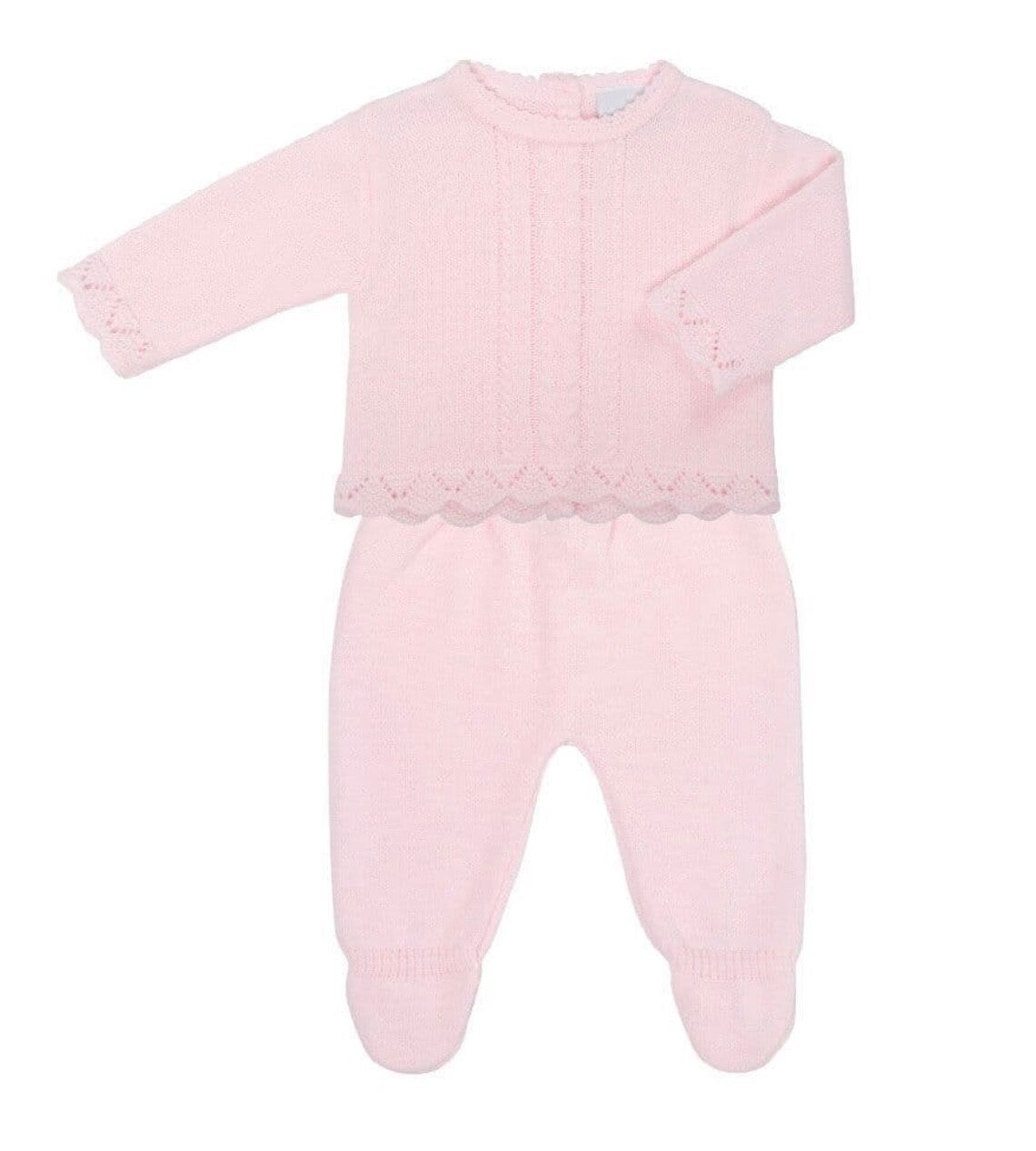 Girls knitted 2 piece leggings set