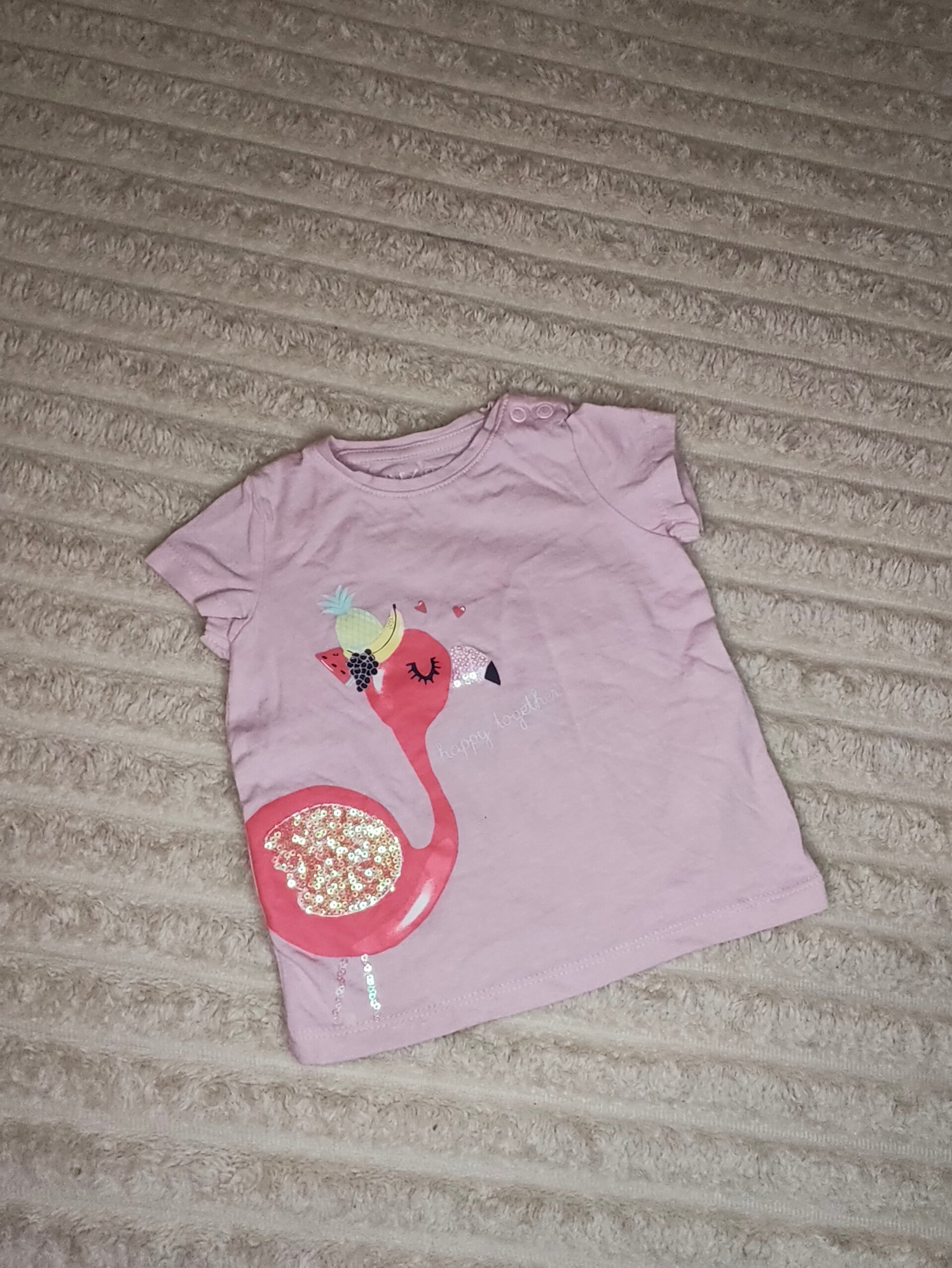 Lot 2 t-shirt 12 mois