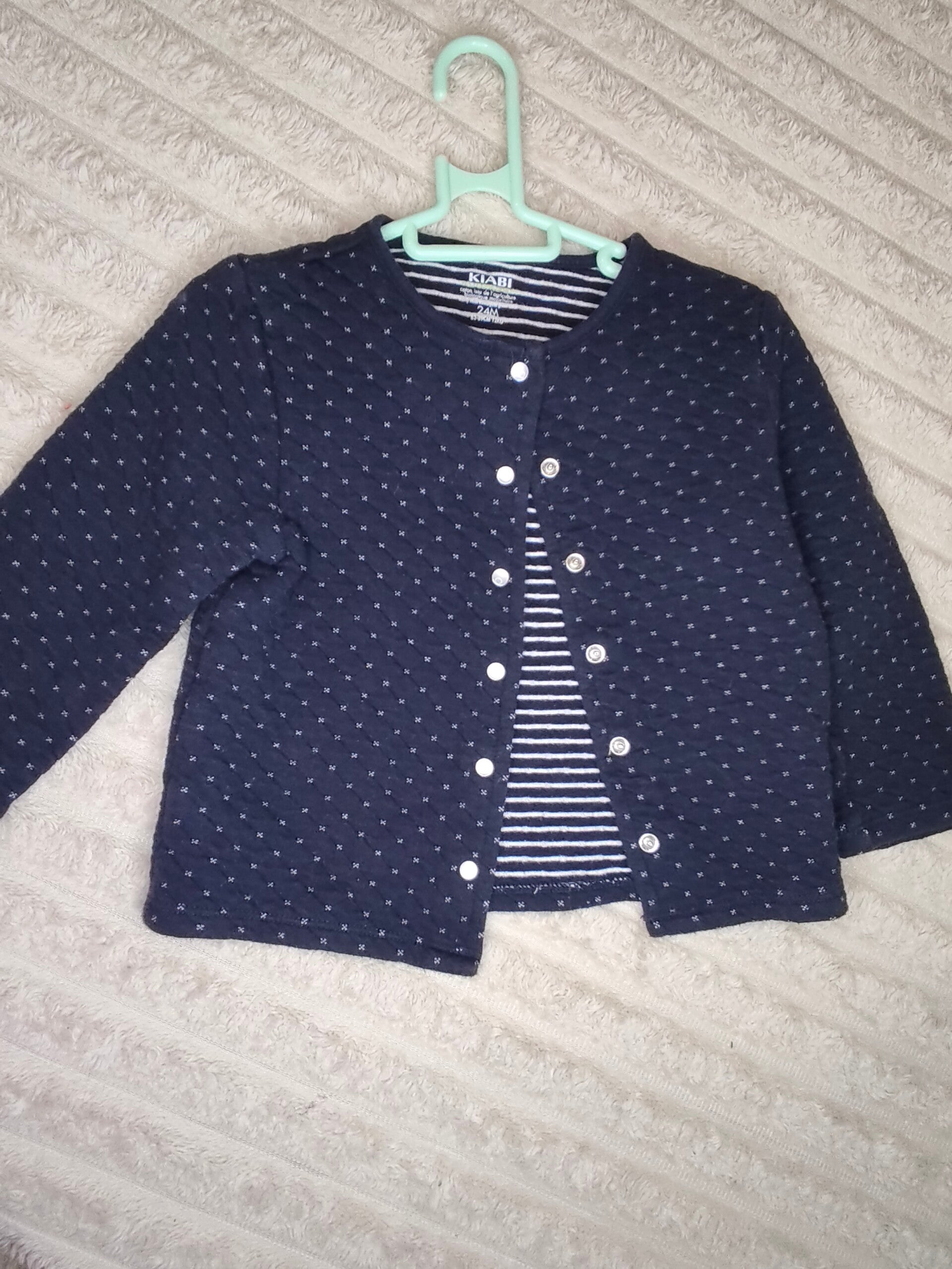 Veste a pression 24 mois