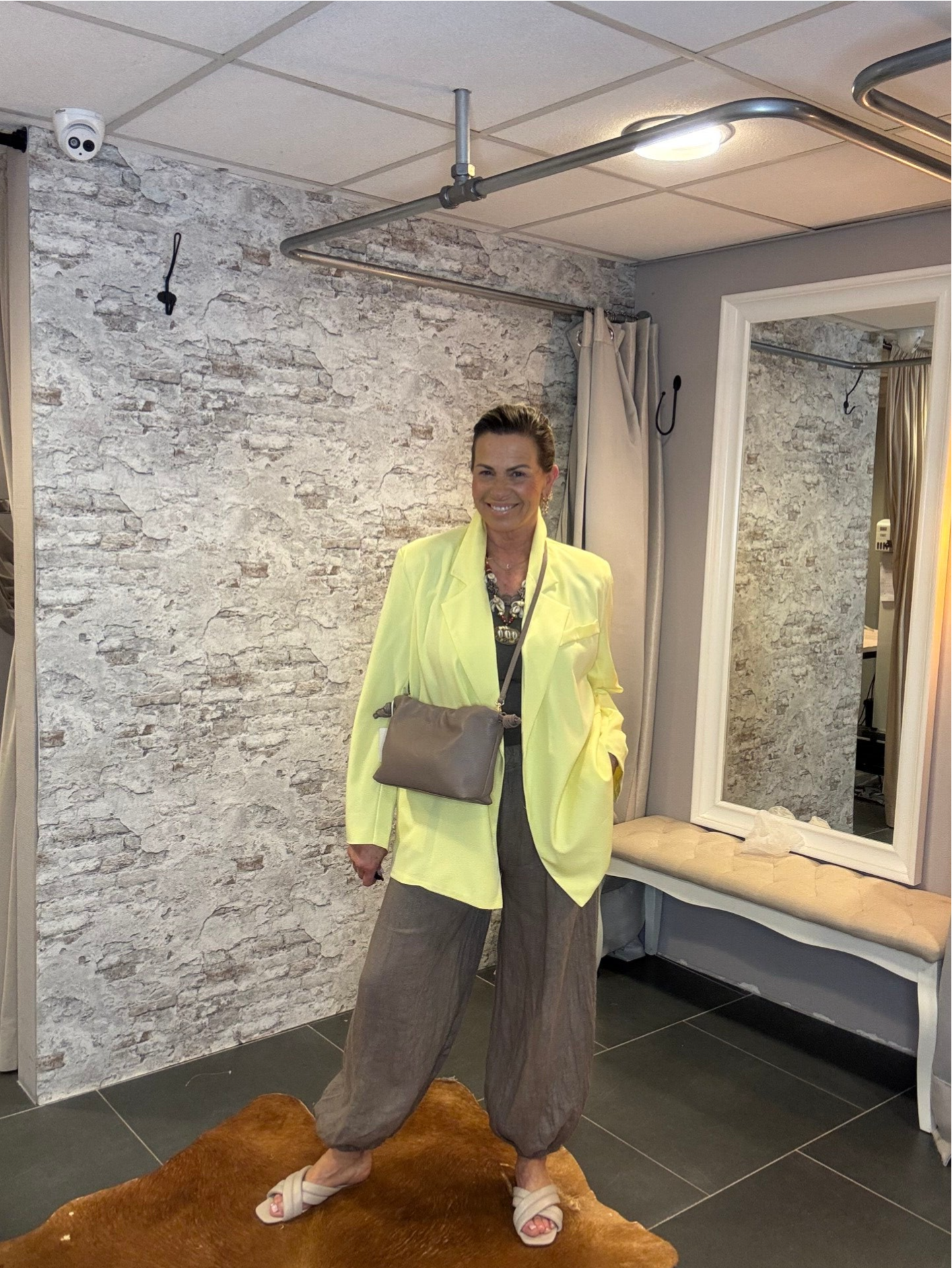 Overslag Blazer met Knoopsluiting – One Size (t/m 42)