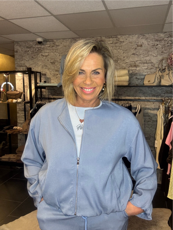 Azzurro bomber vest/jas Cambrige