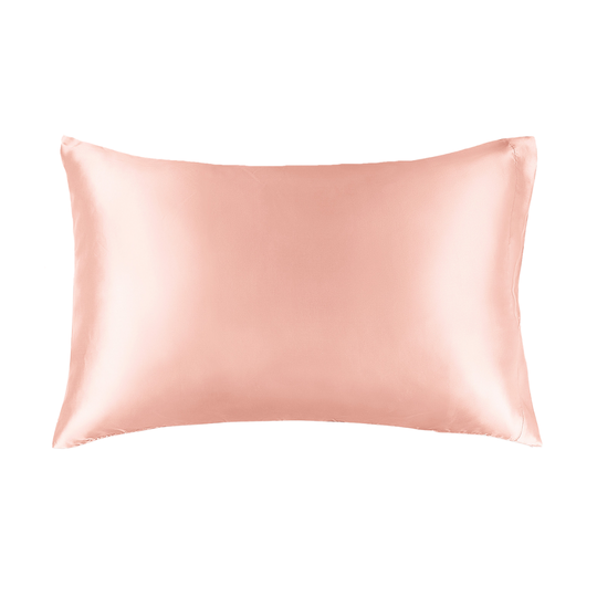 Her Motions® | Coral Satin Pillowcase