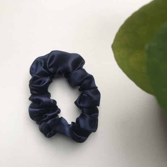 Her Motions® | Navy Blue Scrunchie